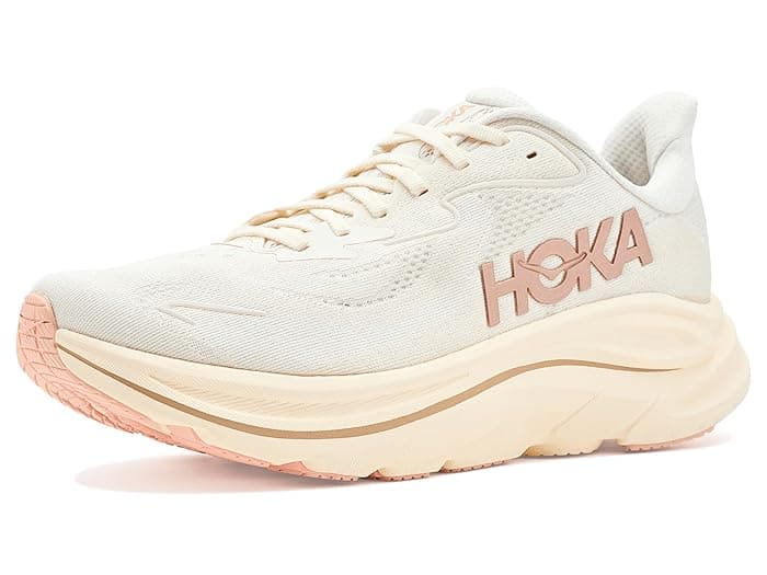 Giày nữ Hoka Clifton 10 Sea Glass/Neon Flame