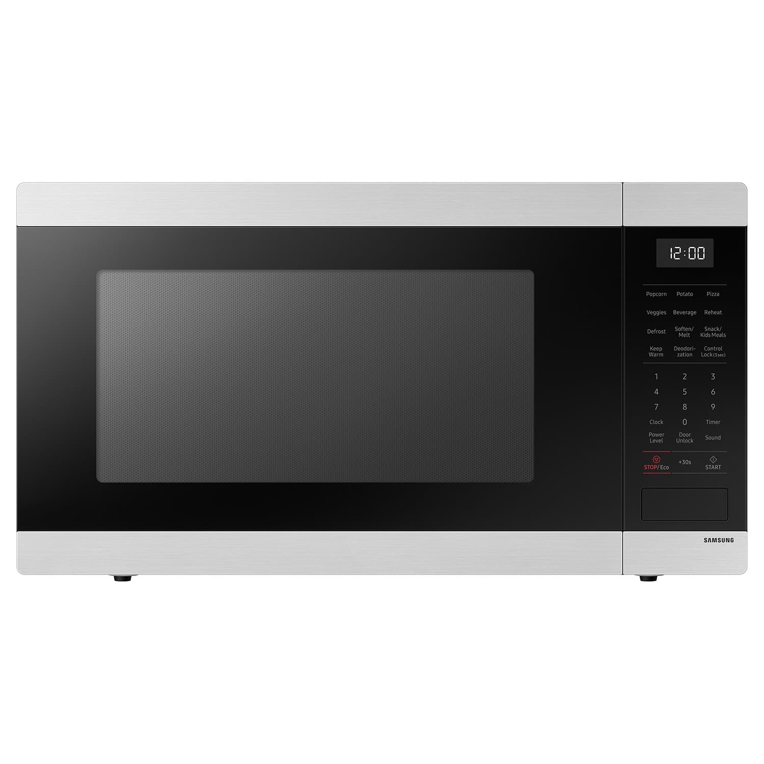 Samsung 1.9-cu ft 900-Watt Countertop Microwave (Stainless steel)